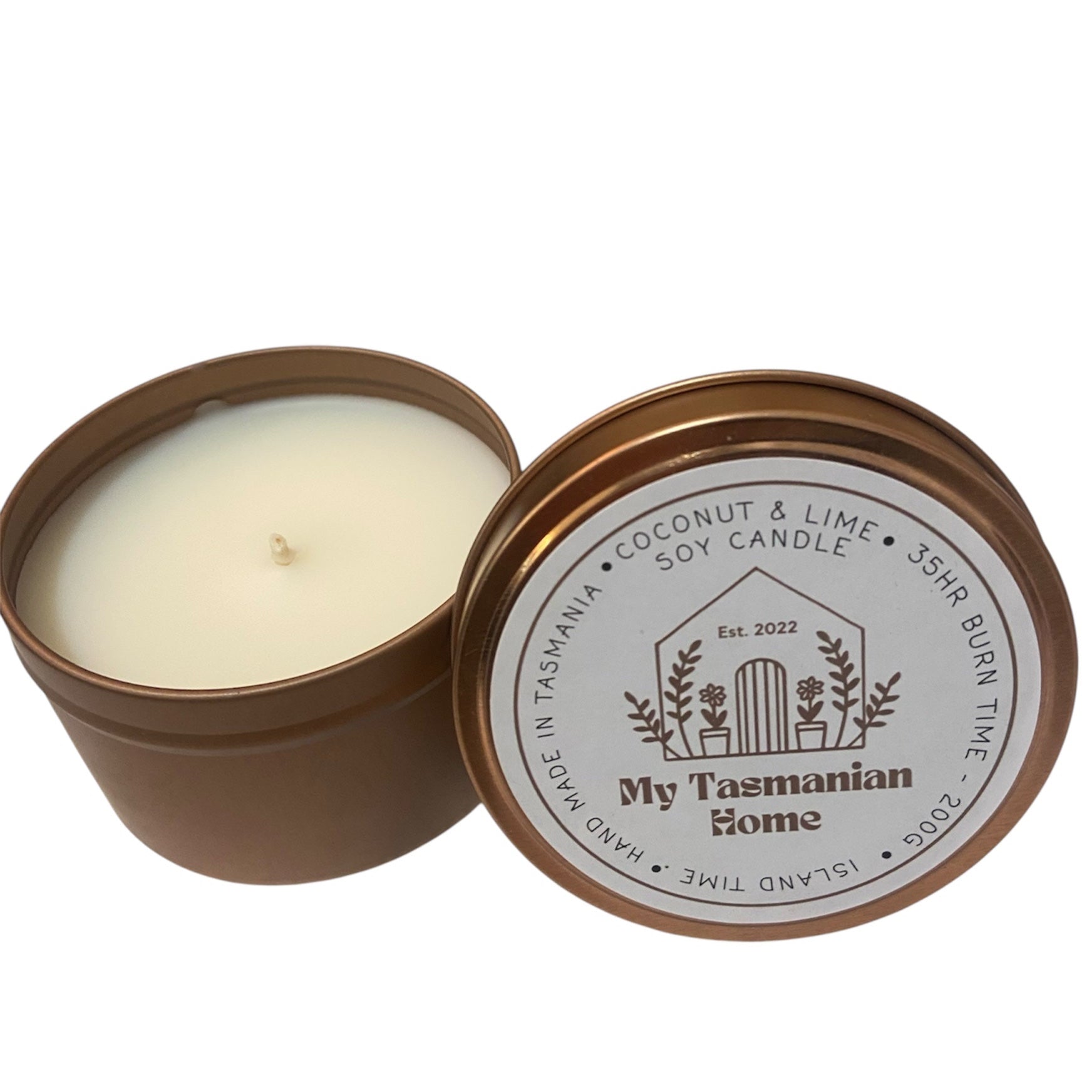 My Tasmanian Home Coconut & Lime Candle